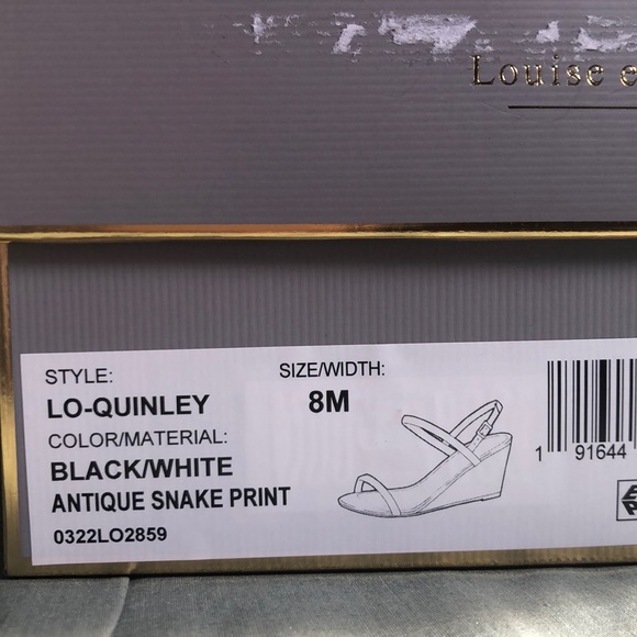 New LOUISE ET CIE Quinley Wedge Sandal - Picture 7 of 8